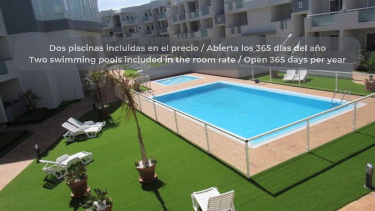 Apartamento Chocolate Cookie- Piscina, Terraza Soleada, Cocina Completa Y Wifi Corralejo Exterior foto