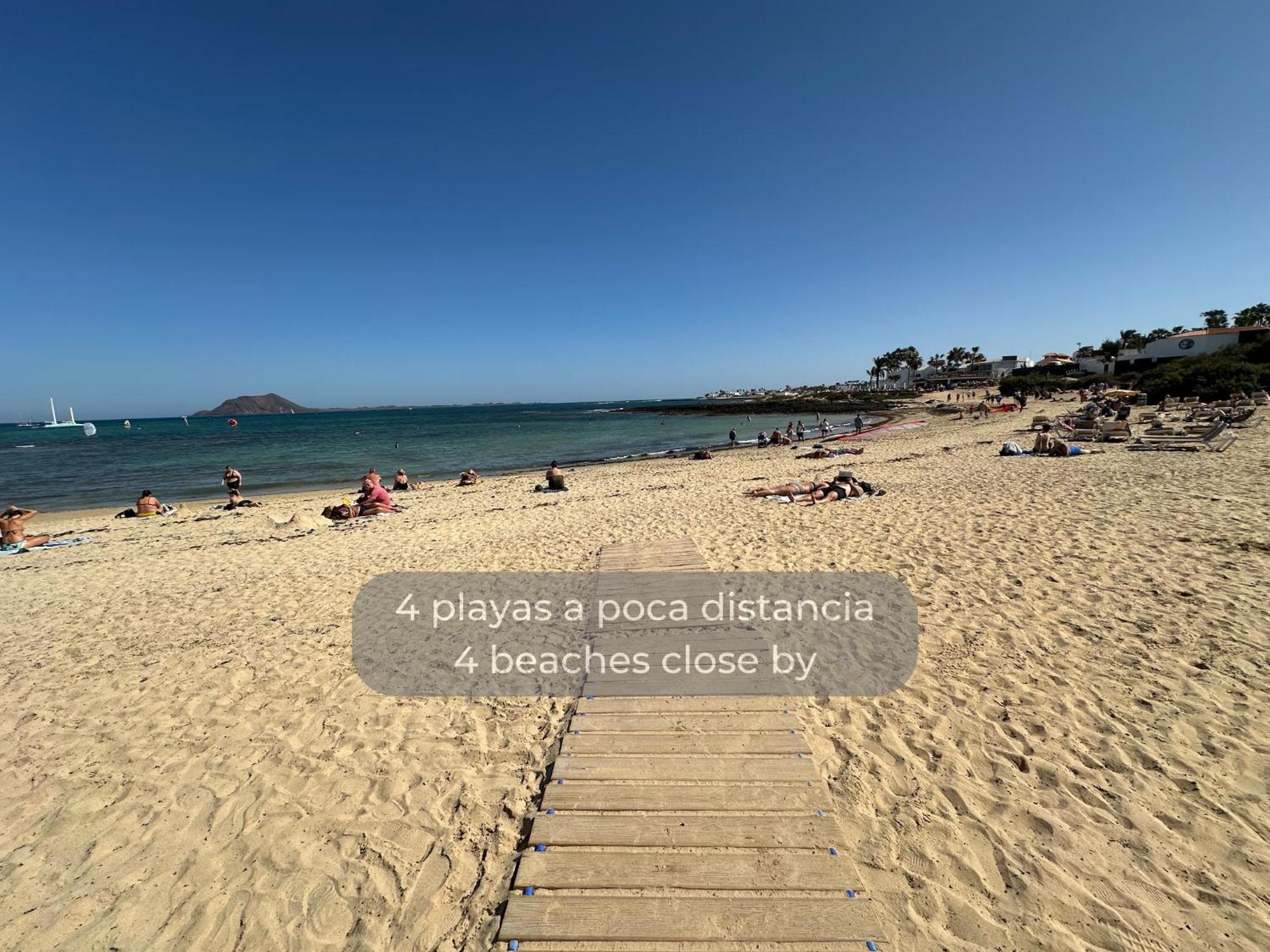 Apartamento Chocolate Cookie- Piscina, Terraza Soleada, Cocina Completa Y Wifi Corralejo Exterior foto